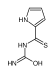 N-(Aminocarbonyl)-1H-pyrrole-2-carbothioamide structure