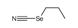 PROPYLSELENOCYANATE structure