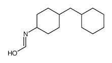 N-[4-(cyclohexylmethyl)cyclohexyl]formamide结构式