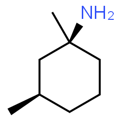 Cyclohexanamine, 1,3-dimethyl-, (1R,3S)-rel- (9CI) Structure