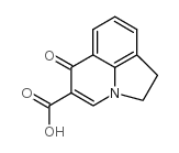 6-氧代-1,2-二氢-6H-吡咯[3,2,1-ij]喹啉-5-羧酸结构式