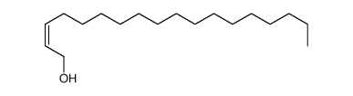 (2E)-2-Octadecen-1-ol Structure