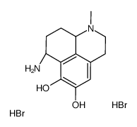 (7R,9aS)-7-amino-1-methyl-2,3,7,8,9,9a-hexahydrobenzo[de]quinoline-5,6-diol,dihydrobromide Structure