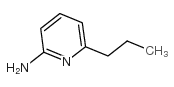 6-丙基吡啶-2-胺结构式