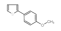 2-(4-methoxyphenyl)thiophene structure