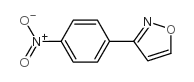 3-(4-Nitrophenyl)isoxazole Structure