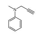 N-methyl-N-prop-2-ynylaniline Structure