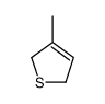 3-methyl-2,5-dihydrothiophene Structure