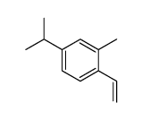 1-ethenyl-2-methyl-4-propan-2-ylbenzene结构式