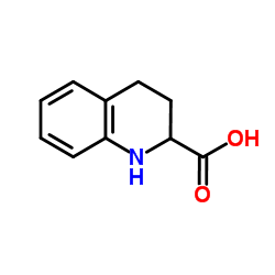 1,2,3,4-TETRAHYDROQUINOLINE-2-CARBOXYLIC ACID Structure