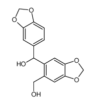 benzo[1,3]dioxol-5-yl-(6-(hydroxymethyl)benzo[1,3]dioxol-5-yl)methanol Structure