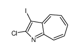 2-chloro-3-iodocyclohepta[b]pyrrole Structure