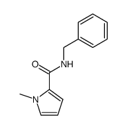 1-methylpyrrole-2-carboxylic acid benzylamide结构式