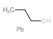 1-Propanethiol, lead(2+) salt Structure