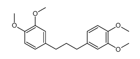 4-[3-(3,4-dimethoxyphenyl)propyl]-1,2-dimethoxybenzene结构式