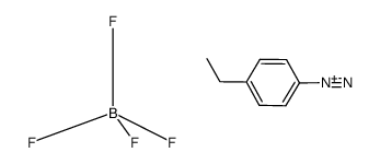 4-ethylbenzenediazonium tetrafluoroborate Structure