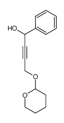 1-hydroxy-1-phenyl-4-(tetrahydropyran-2'-yloxy)but-2-yne Structure