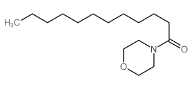 4-Dodecanoyl morpholine结构式