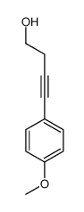 4-(4-methoxyphenyl)but-3-yn-1-ol Structure