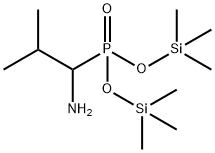 Bis(trimethylsilyl)=(1-amino-2-methylpropyl) phosphonate Structure