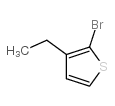2-Bromo-3-ethylthiophene Structure