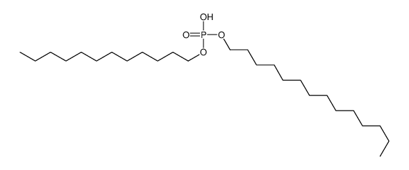 Phosphoric acid hydrogen dodecyltetradecyl ester structure