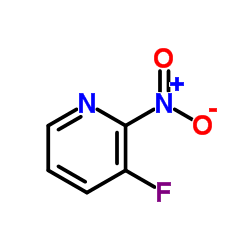 3-氟-2-硝基吡啶结构式