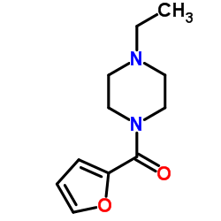 Piperazine, 1-ethyl-4-(2-furanylcarbonyl)- (9CI) structure