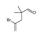 4-bromo-2,2-dimethylpent-4-enal结构式