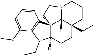 1-Ethyl-17-methoxyaspidospermidine结构式