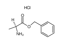 L-Alanine benzyl ester hydrochloride structure