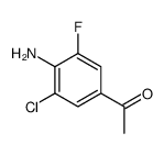 1-(4-Amino-3-chloro-5-fluoro-phenyl)-ethanone picture