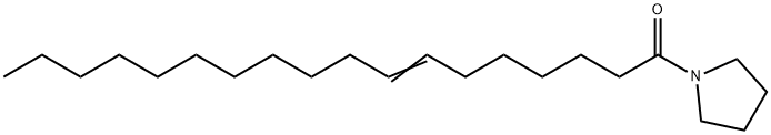 1-(7-Octadecenoyl)pyrrolidine结构式
