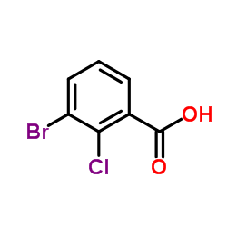 3-Bromo-2-chlorobenzoic acid structure