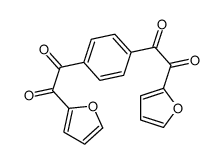 1-(furan-2-yl)-2-[4-[2-(furan-2-yl)-2-oxoacetyl]phenyl]ethane-1,2-dione结构式