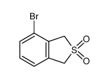 4-Bromo-1,3-dihydrobenzo[c]thiophene 2,2-dioxide Structure