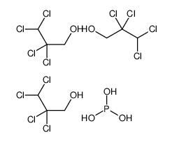 phosphorous acid,2,2,3,3-tetrachloropropan-1-ol结构式