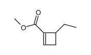 1-Cyclobutene-1-carboxylicacid,4-ethyl-,methylester(9CI) structure
