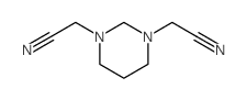 2-[3-(cyanomethyl)-1,3-diazinan-1-yl]acetonitrile structure