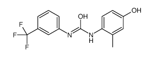 1-(4-hydroxy-2-methylphenyl)-3-[3-(trifluoromethyl)phenyl]urea Structure