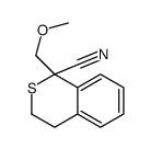 1-(methoxymethyl)-3,4-dihydroisothiochromene-1-carbonitrile Structure