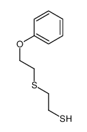2-(2-phenoxyethylsulfanyl)ethanethiol Structure