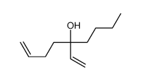 5-ethenylnon-1-en-5-ol Structure