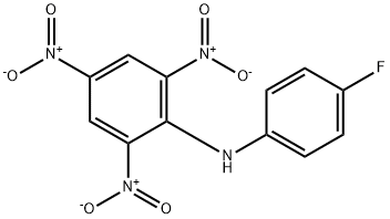 n-(4-fluorophenyl)picrylamine结构式