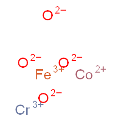 Chromium cobalt iron oxide structure