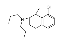 (7R,8S)-7-(dipropylamino)-8-methyl-5,6,7,8-tetrahydronaphthalen-1-ol结构式