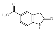 5-乙酰基吲哚-2-酮结构式