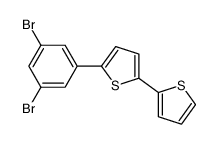 2-(3,5-dibromophenyl)-5-thiophen-2-ylthiophene结构式