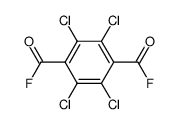 Tetrachlor-terephthalsaeure-difluorid Structure