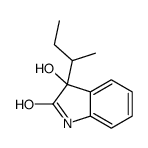 3-butan-2-yl-3-hydroxy-1H-indol-2-one Structure